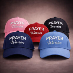 Prayer Warrior Embroidered Baseball Cap