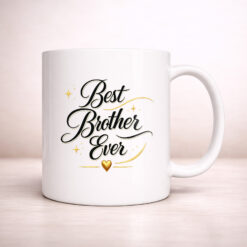 Alternative view of Best Brother Ever - 11oz. Ceramic Coffee Mug