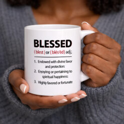 Blessed Definition – 11oz. Ceramic Coffee Mug