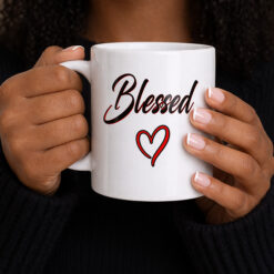 Blessed Heart - 11 oz. Ceramic Coffee Mug