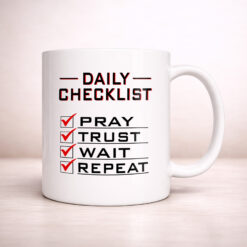 Daily Checklist - 11oz. Ceramic Coffee Mug