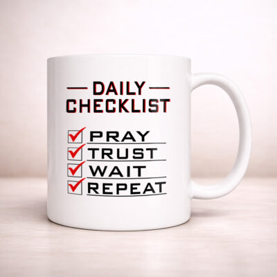 Daily Checklist - 11oz. Ceramic Coffee Mug