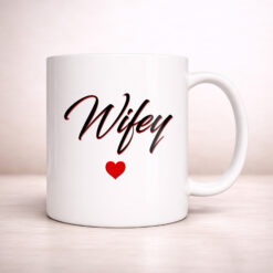 Alternative view of Wifey - 11oz. Ceramic Coffee Mug