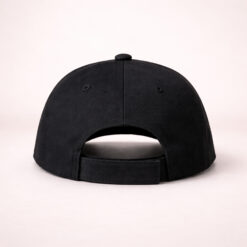 Alternative view of Not Today Satan Embroidered Baseball Cap | Black