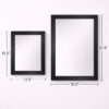 WEBSITE MIRROR SIZE SCALE COMPARISON BLACK