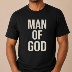 Man of God T-Shirt Front & Back Print