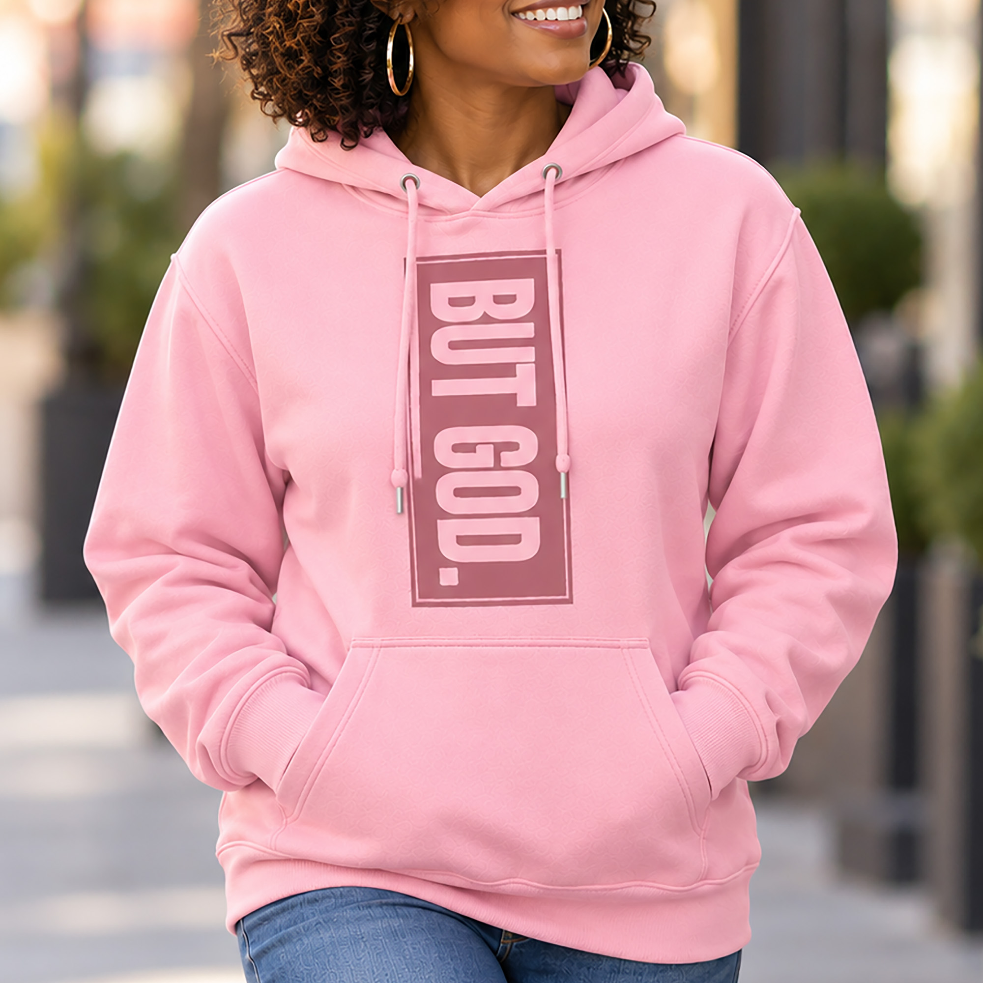 WEBSITE HOODIE BUT GOD NEW LT PINK LIFESTYLE
