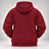 WEBSITE HOODIE FAITH MAROON BACK POUCH