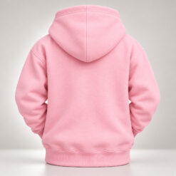 Alternative view of Personalized Limited Edition Kids’ Pullover Hoodie – Light Pink