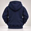 WEBSITE HOODIE KID PERSONALIZED LIMITED EDITION ONE OF ONE NAVY BACK