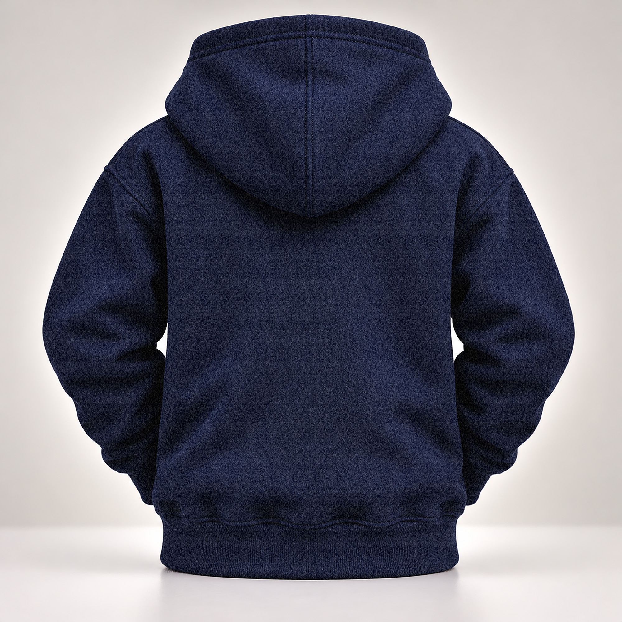 WEBSITE HOODIE KID PERSONALIZED LIMITED EDITION ONE OF ONE NAVY BACK