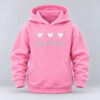 WEBSITE HOODY ENJOY THE LITTLE THINGS PINK FRONT
