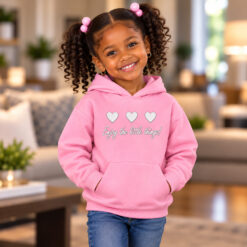 Enjoy the Little Things Youth Pullover Hoodie – Pink